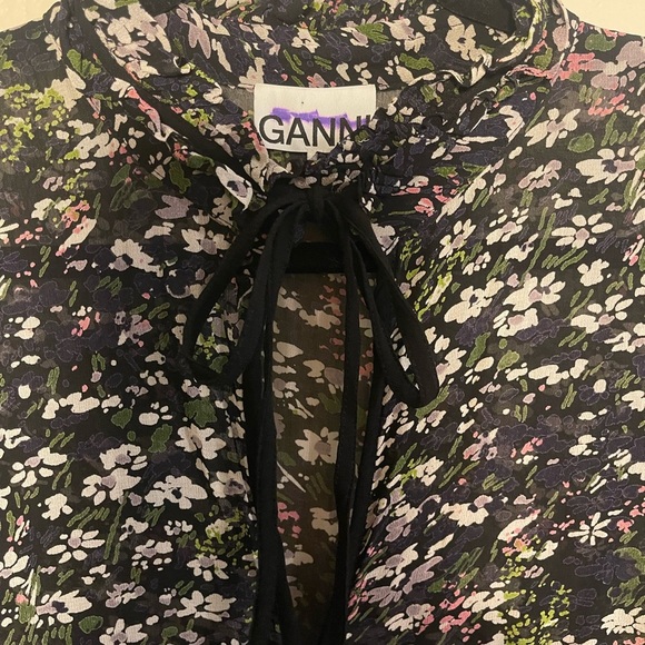 Ganni Floral Dress Small - Picture 4 of 7